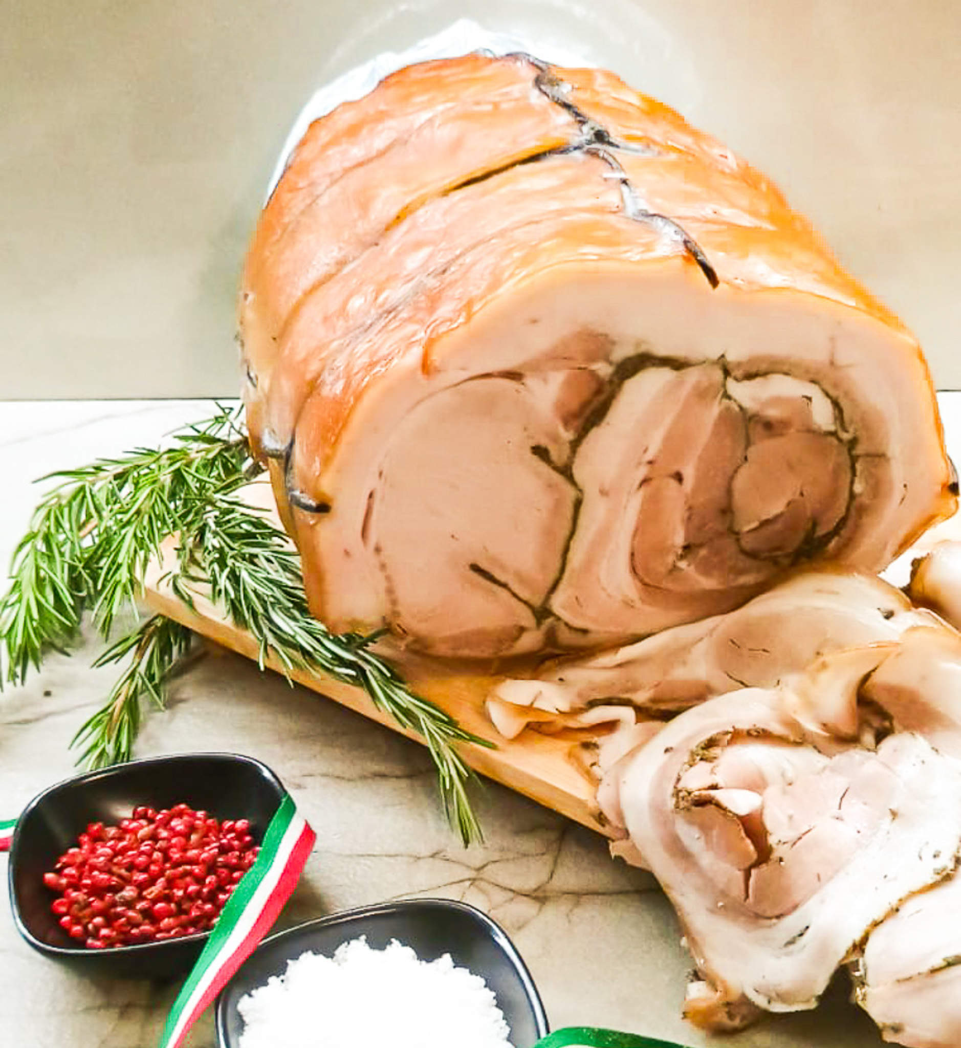 Porchè Classica porchetta artigianale cotta al forno prodotta a Palermo