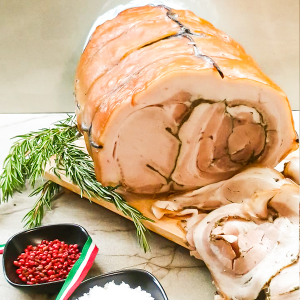 Fornitura porchetta artigianale Sicily Meat per locali Ho.Re.Ca.
